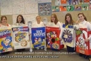 Los disfraces de caja de cereales caseros más chulos