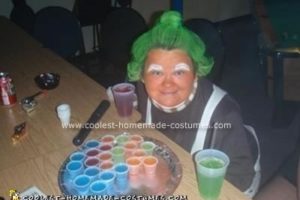 El mejor disfraz casero de Halloween de Oompa Loompa