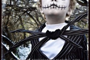 Espectacular disfraz de Jack Skellington para niño