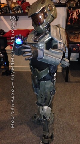 El traje Halo es el primer traje que hice.