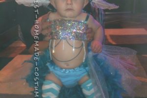 Disfraz de miniatura de niña de un espectáculo de Las Vegas para niño