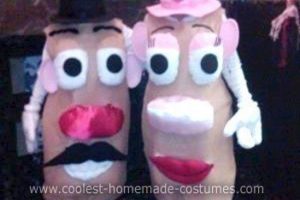 Los disfraces caseros más geniales de Mr. and Mrs. Potato Head