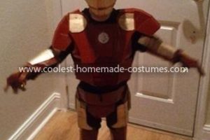 El mejor disfraz de Iron Man hecho por ti mismo para niños