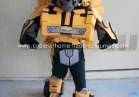 El mejor disfraz casero de Bumblebee transformer