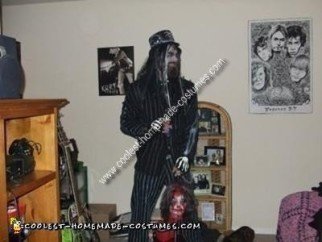 Disfraz de Rob Zombie hecho en casa