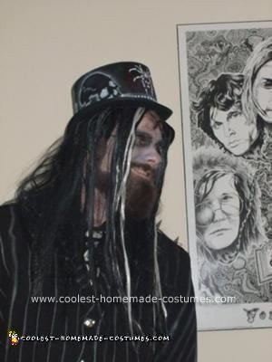 Disfraz de Rob Zombie hecho en casa