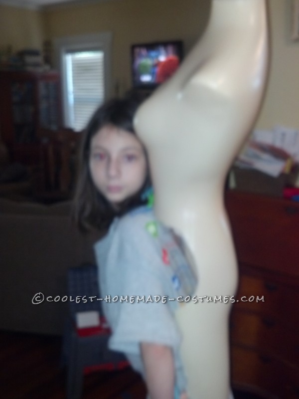 Voila, maniquí de mochila
