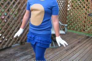 Disfraz de Sonic the Hedgehog para niña