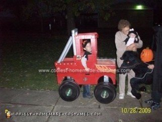 disfraz de monster truck casero