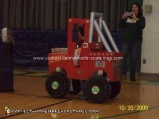 disfraz de monster truck casero