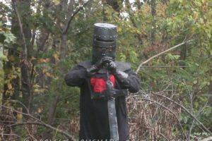 Disfraz de caballero negro Monty Python
