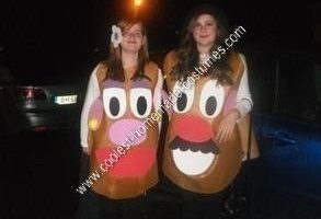 El disfraz de Halloween casero más genial de Mr. and Mrs. Potato Head