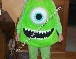 La mejor idea de disfraz de Halloween de Mike Wazowski DIY