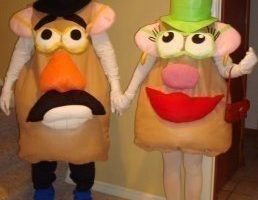 Los disfraces más geniales de Mr. and Mrs. Potato Head