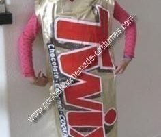 El disfraz de Twix casero más chulo sin costuras