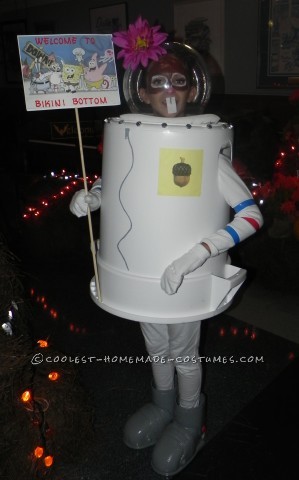 El mejor disfraz de Sandy Cheeks de la caricatura SpongeBob SquarePants