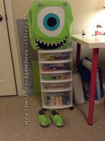 El disfraz de Mike Wazowski más tierno para niño