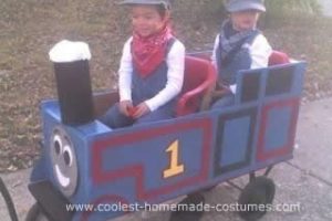 El mejor disfraz DIY de Thomas the Tank Engine para Halloween