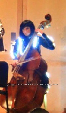 Traje de Quorra resplandeciente de Tron (estilo orquestal)