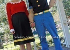 El disfraz de Halloween más chulo de Popeye y Olive Oyl