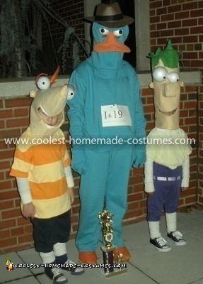 Los disfraces más chulos de Phineas, Ferb y Perry 6