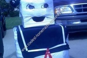 El mejor disfraz de Marshmallow Man hecho por ti mismo