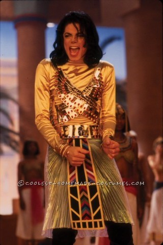 Genial disfraz de Michael Jackson de 