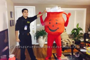 El mejor disfraz de Kool Aid Man
