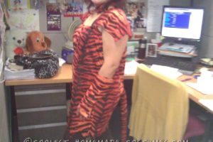 Disfraz de señorita tigre