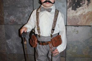 Disfraz de explorador Steampunk victoriano para niño pequeño