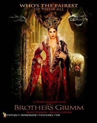 Disfraz de la reina malvada de los hermanos Grimm