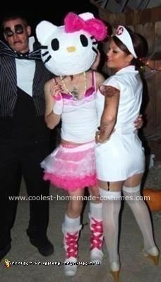 disfraz casero de hello kitty