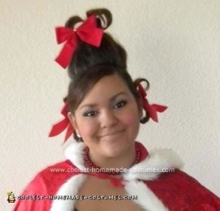 Disfraz de Cindy Lou hecho en casa para Halloween