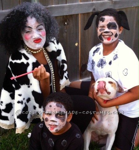 DIY Cruella Deville y sus disfraces de dálmata
