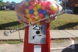 Disfraz casero Cool Gumball Machine