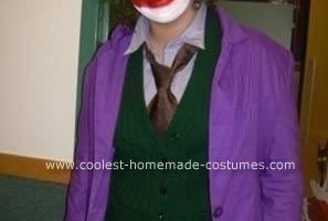 Disfraz casero original de Joker para Halloween