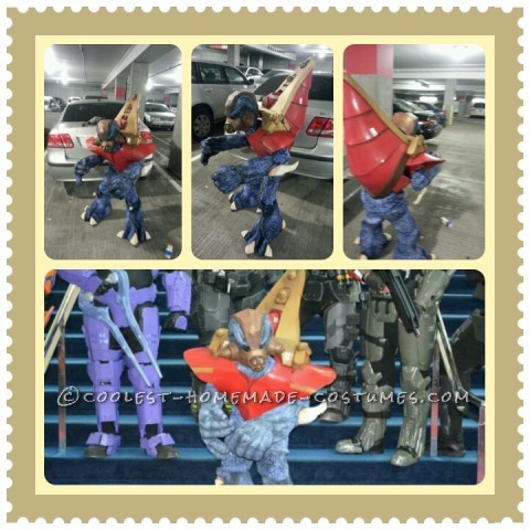 Disfraz de Halo Grunt para niño
