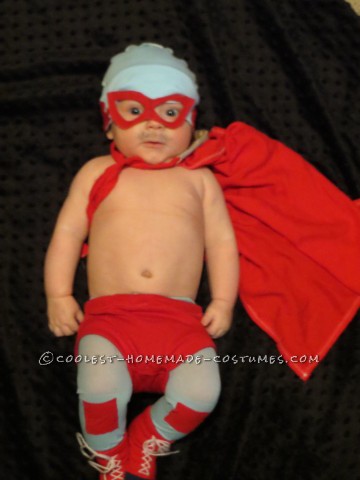 Disfraz de Nacho Libre para bebé - ¿Necesito decir más?
