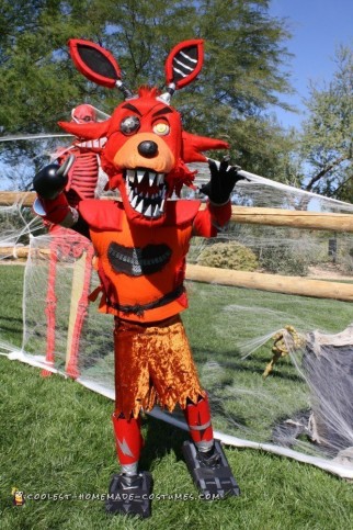 Disfraz de Pesadilla de Foxy FNAF