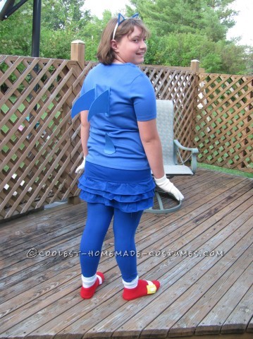 Disfraz de Sonic the Hedgehog para niña