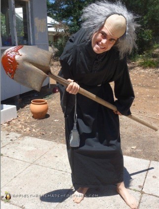 Disfraz de ayudante jorobado