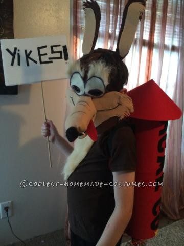 Disfraz de supergenio Wile E. Coyote