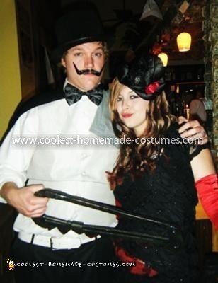 Traje de pareja con el truco más genial que salió mal 4