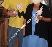El disfraz casero de Halloween más genial de Charlie Brown y Lucy