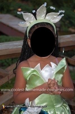 Disfraz casero de princesa Tiana