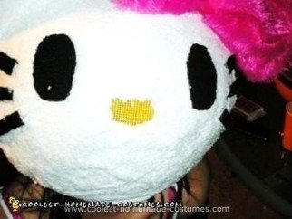 disfraz casero de hello kitty