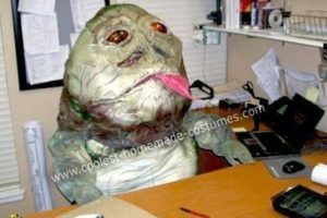 El disfraz casero más chulo de Jabba the Hutt
