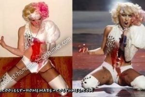 El disfraz casero más genial de Lady Gaga MTV Video Music Awards 2009
