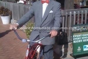 El disfraz casero original de Pee Wee Herman