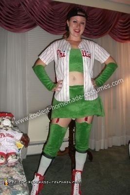 Disfraz de Halloween de Phoxy Philly Phanatic para adultos